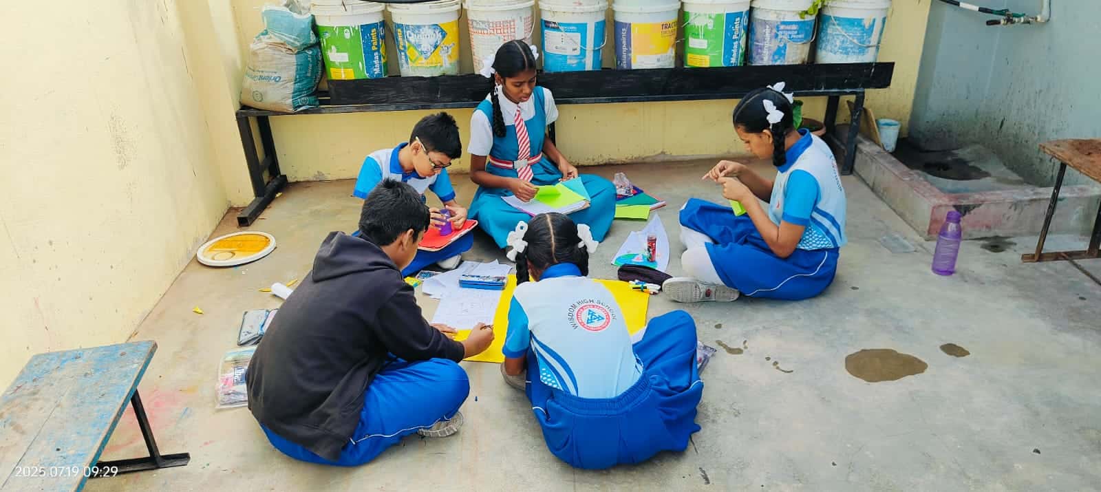 Class 4 classroom at Wisdom Concept School
