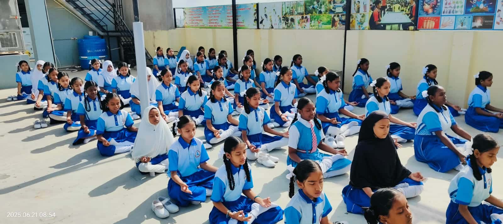 Yoga & Play at Wisdom Concept School